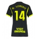 Atletico Madrid Marcos Llorente #14 Replike Gostujuci Dres za Ženska 2026-27 Kratak Rukav